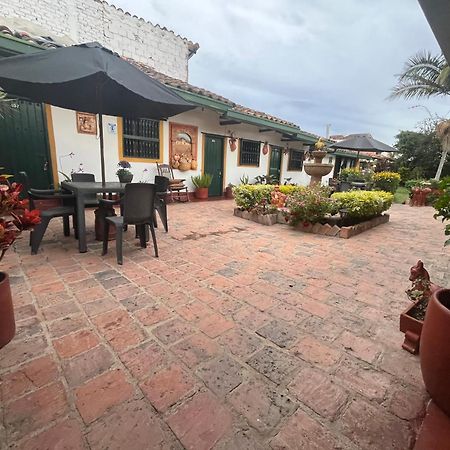 Hospederia Colonial De Villa De Leyva Exteriér fotografie