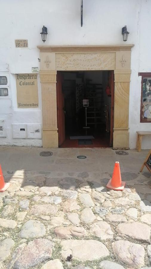 Hospederia Colonial De Villa De Leyva Exteriér fotografie