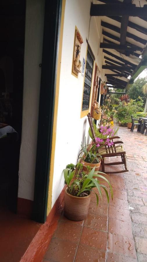 Hospederia Colonial De Villa De Leyva Exteriér fotografie