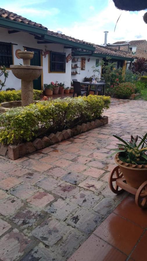 Hospederia Colonial De Villa De Leyva Exteriér fotografie