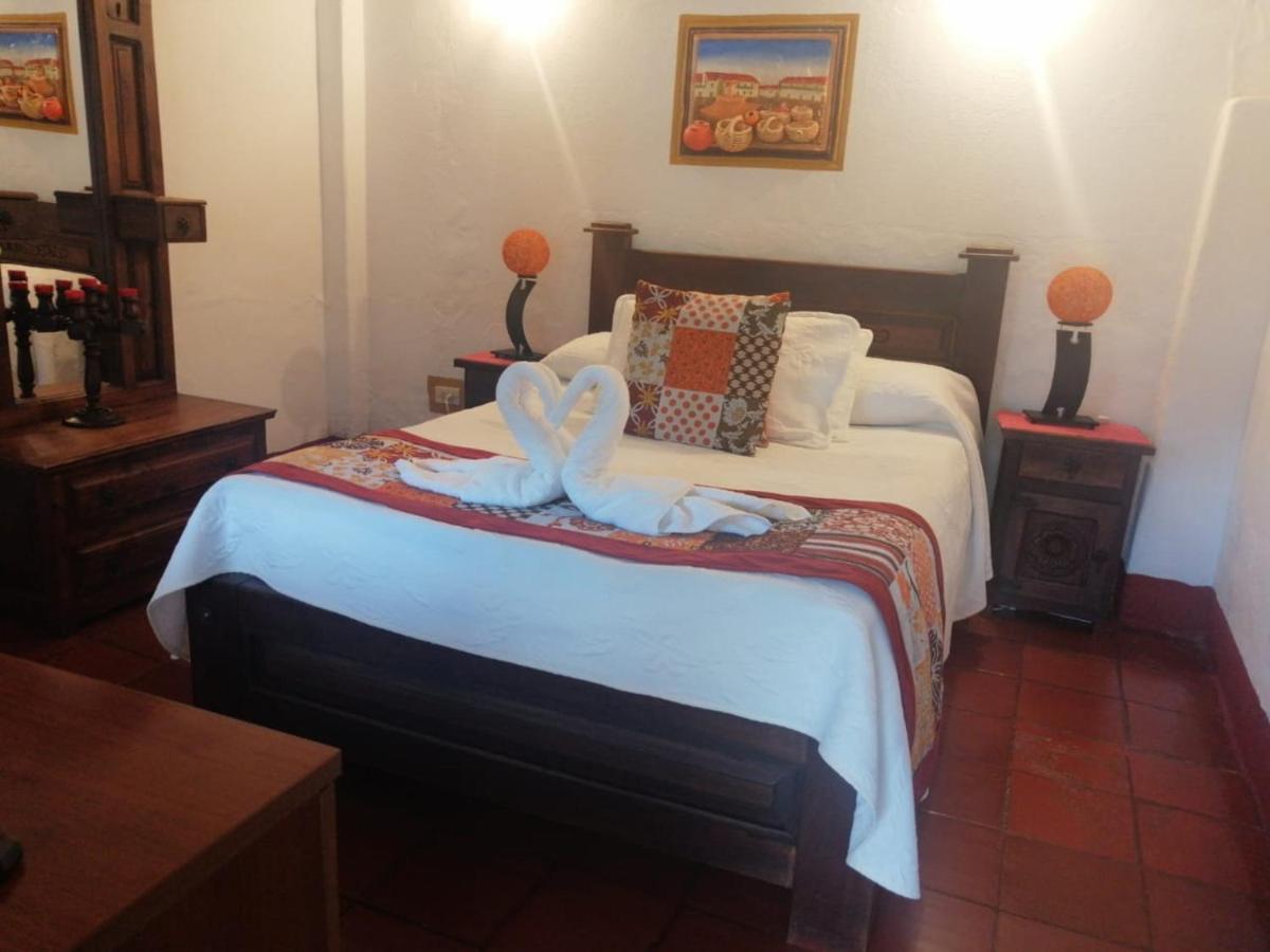 Hospederia Colonial De Villa De Leyva Exteriér fotografie