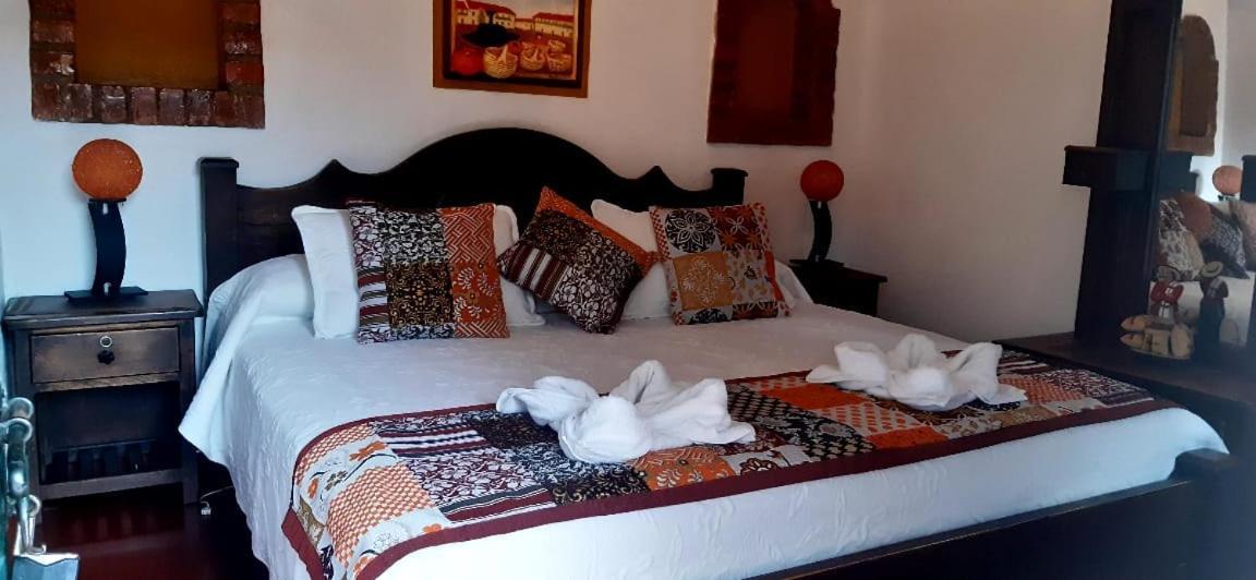 Hospederia Colonial De Villa De Leyva Exteriér fotografie