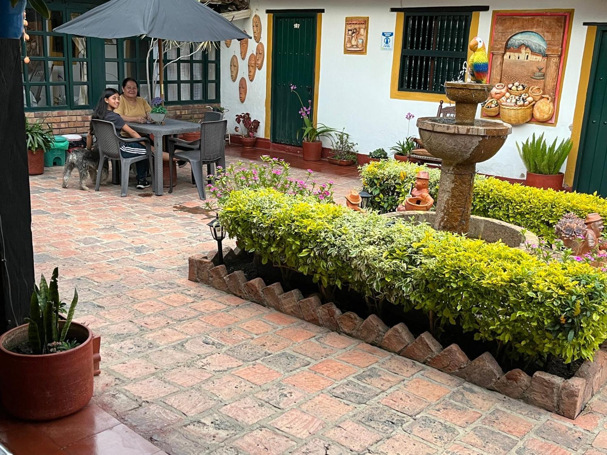 Hospederia Colonial De Villa De Leyva Exteriér fotografie